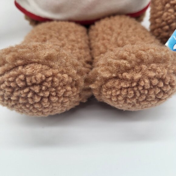 VTG Gund Sailor Gear Teddy Bear Rattle Stuffed Plush Animal 1986 Anchor - Picture 4 of 13